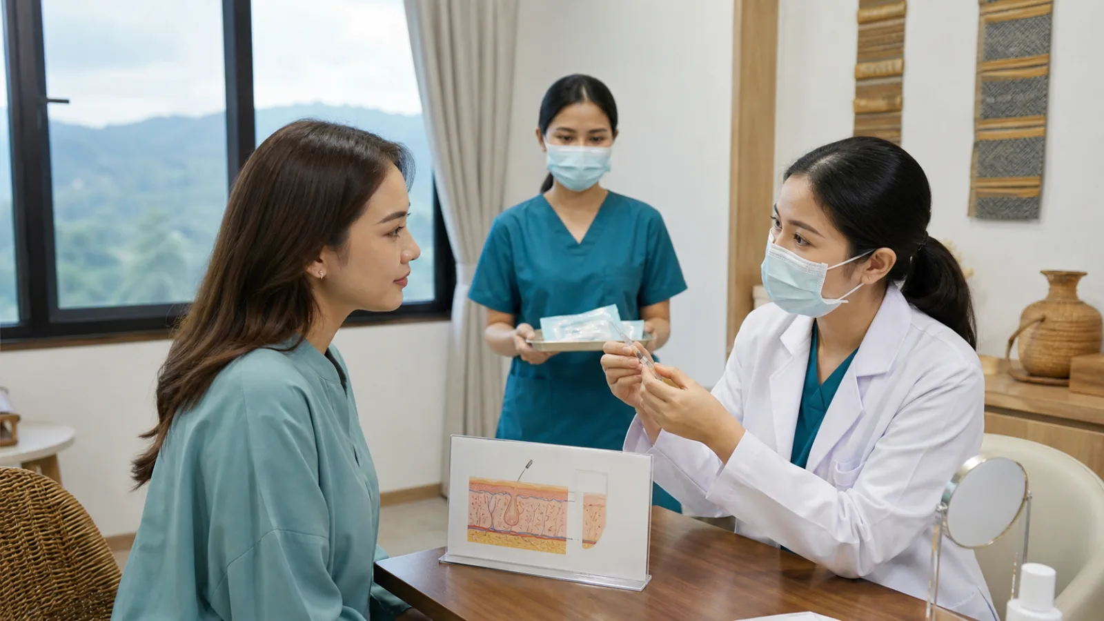 การเตรียมข้อมูลก่อนทำหัตถการความงาม