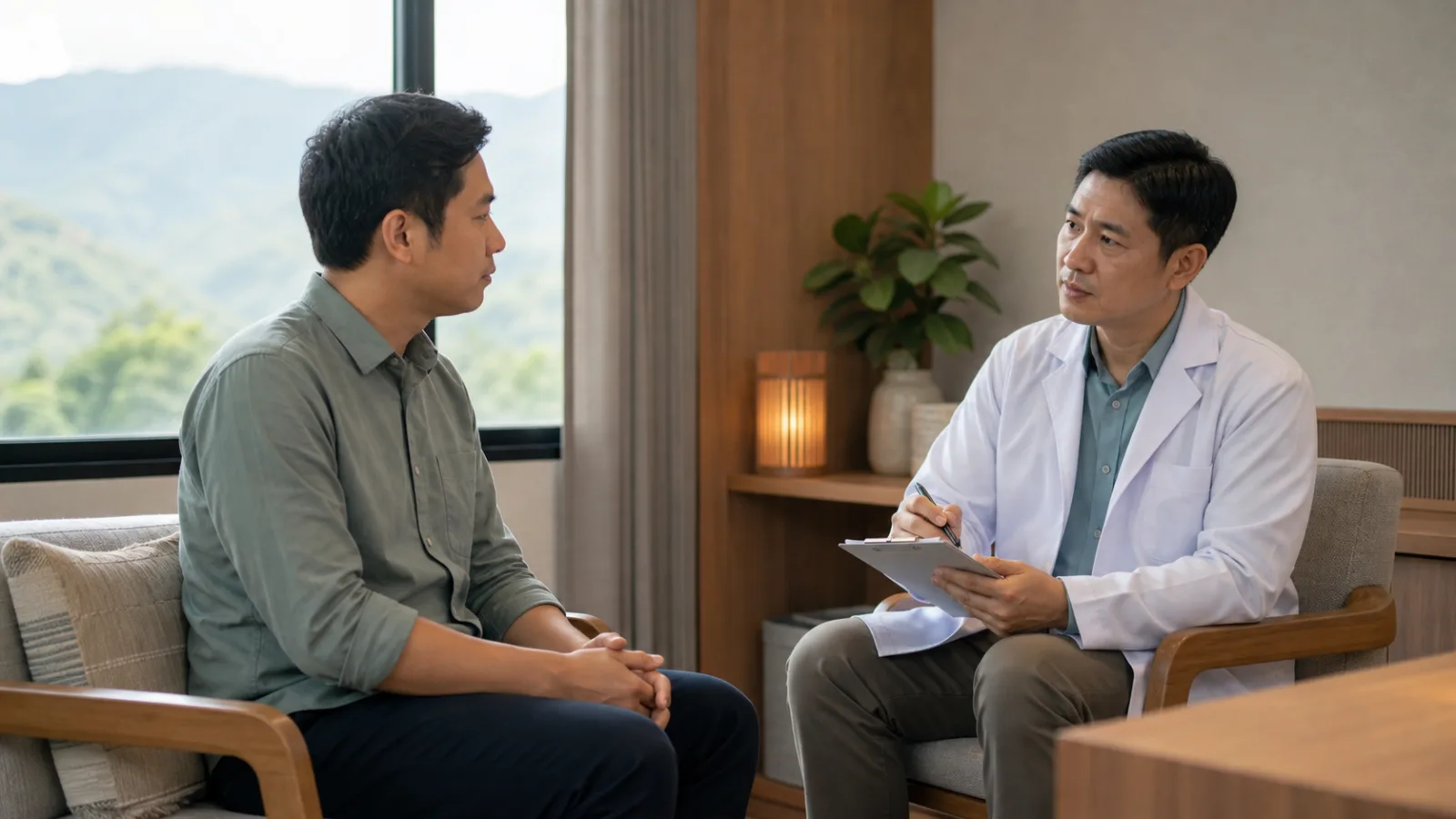 สงสัยฮอร์โมนเพศชายต่ำ: แพทย์มักซักอะไรบ้างก่อนวางแผนตรวจ